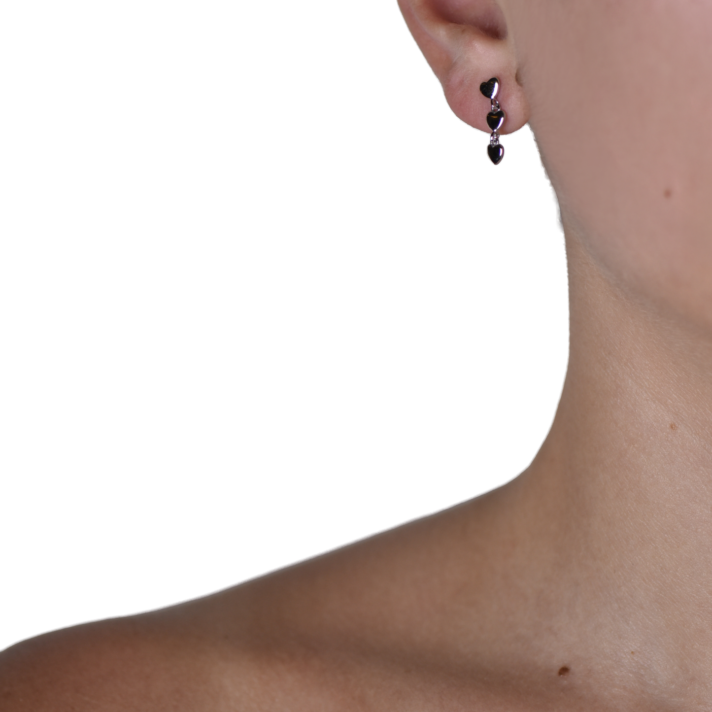 Heart Drops Earrings